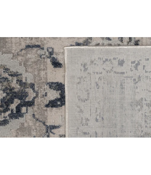 Dynamic Rugs CASTILLA Grey/Blue 3530 9ft. x 12ft. 10in. Rect. Rug
