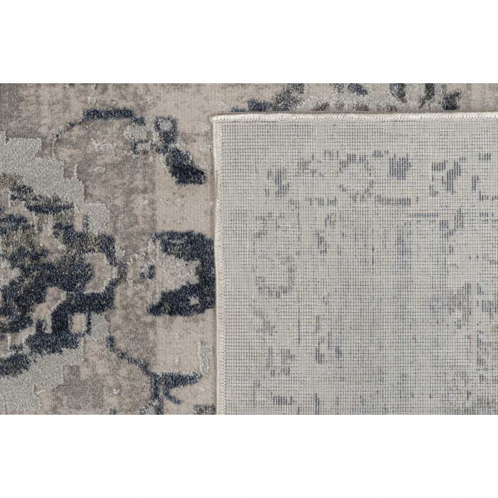 Dynamic Rugs CASTILLA Grey/Blue 3530 2ft. 2in. x 7ft. 7in. Rect. Rug