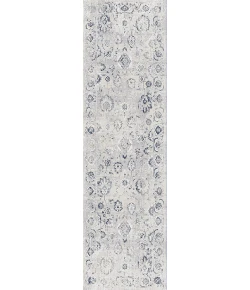 Dynamic Rugs CASTILLA Grey/Blue 3530 2ft. 2in. x 7ft. 7in. Rect. Rug