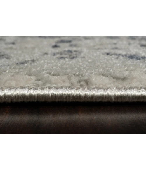 Dynamic Rugs CASTILLA Grey/Blue 3530 9ft. x 12ft. 10in. Rect. Rug