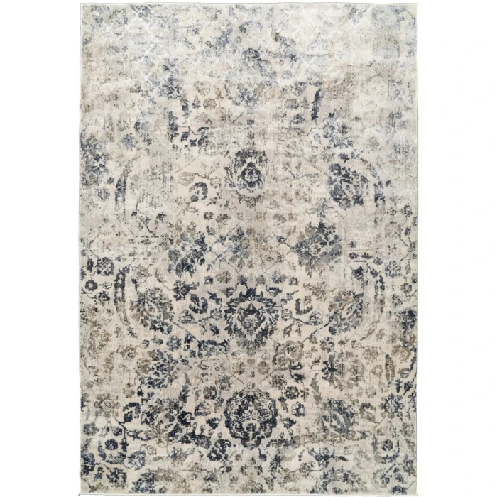 Dynamic Rugs CASTILLA Cream/Grey 3532 9ft. x 12ft. 10in. Rect. Rug