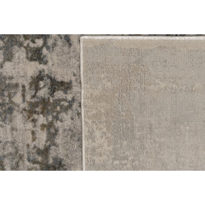 Dynamic Rugs CASTILLA Cream/Grey 3533 6ft. 7in. x 9ft. 6in. Rect. Rug