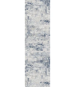 Dynamic Rugs CASTILLA Grey/Blue 3533 2ft. 2in. x 7ft. 7in. Rect. Rug