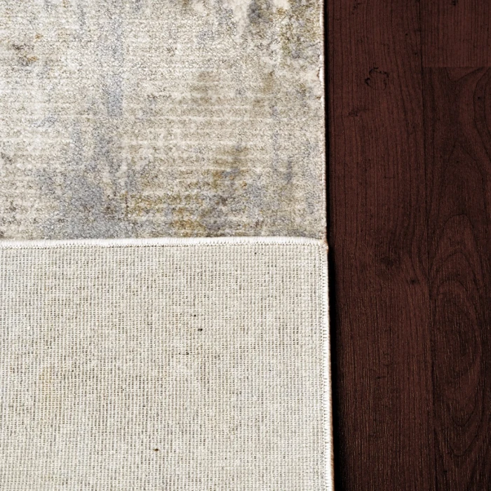 Dynamic Rugs CASTILLA Cream/Grey 3535 7ft. 10in. x 10ft. 10in. Rect. Rug