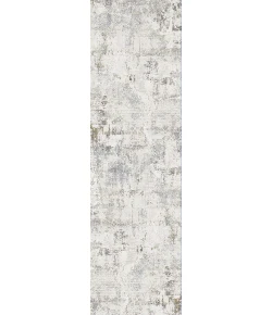 Dynamic Rugs CASTILLA Cream/Grey 3535 2ft. 2in. x 7ft. 7in. Rect. Rug