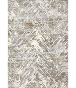 Dynamic Rugs CASTILLA Cream/Grey 3537 7ft. 10in. x 10ft. 10in. Rect. Rug
