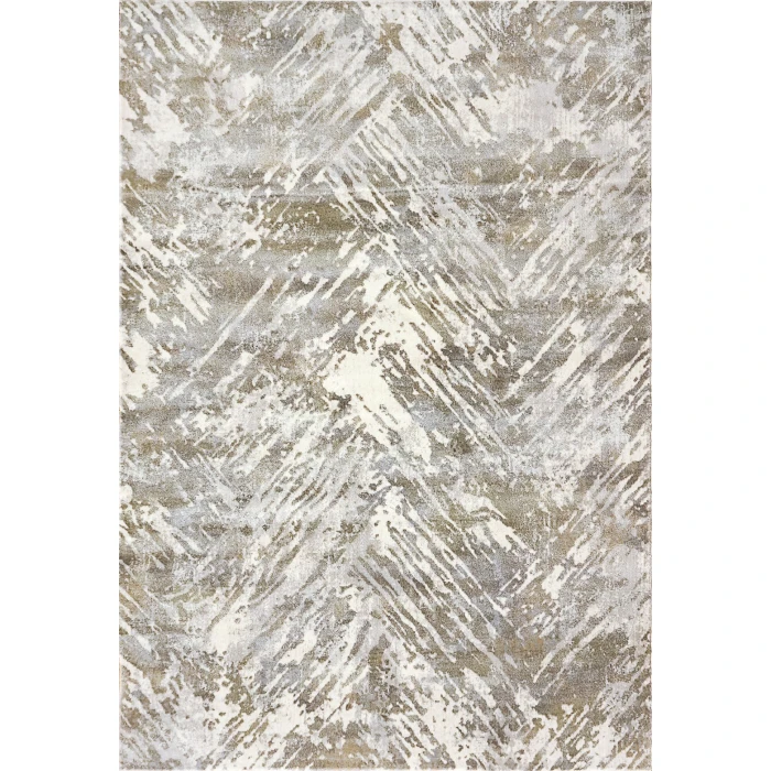 Dynamic Rugs CASTILLA Cream/Grey 3537 7ft. 10in. x 10ft. 10in. Rect. Rug