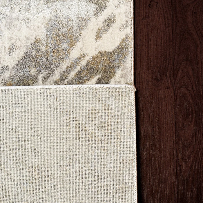 Dynamic Rugs CASTILLA Cream/Grey 3537 7ft. 10in. x 10ft. 10in. Rect. Rug