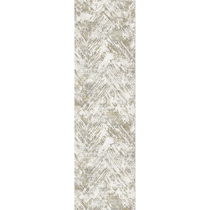 Dynamic Rugs CASTILLA Cream/Grey 3537 2ft. 2in. x 7ft. 7in. Rect. Rug