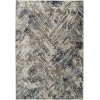 Dynamic Rugs CASTILLA Grey/Blue 3537 2ft. x 3ft. 11in. Rect. Rug