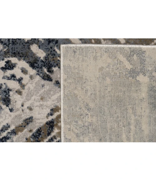 Dynamic Rugs CASTILLA Grey/Blue 3537 7ft. 10in. x 10ft. 10in. Rect. Rug