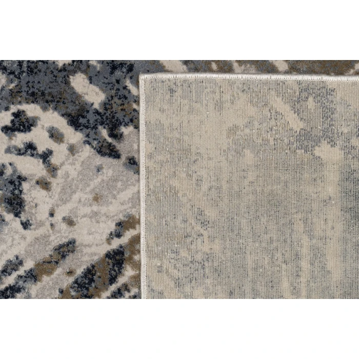Dynamic Rugs CASTILLA Grey/Blue 3537 7ft. 10in. x 10ft. 10in. Rect. Rug