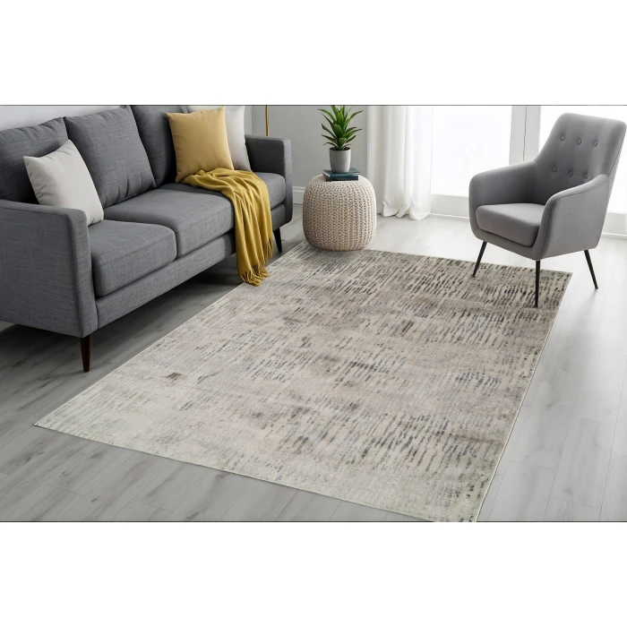 Dynamic Rugs CASTILLA Grey/Multi 3539 2ft. 2in. x 7ft. 7in. Rect. Rug