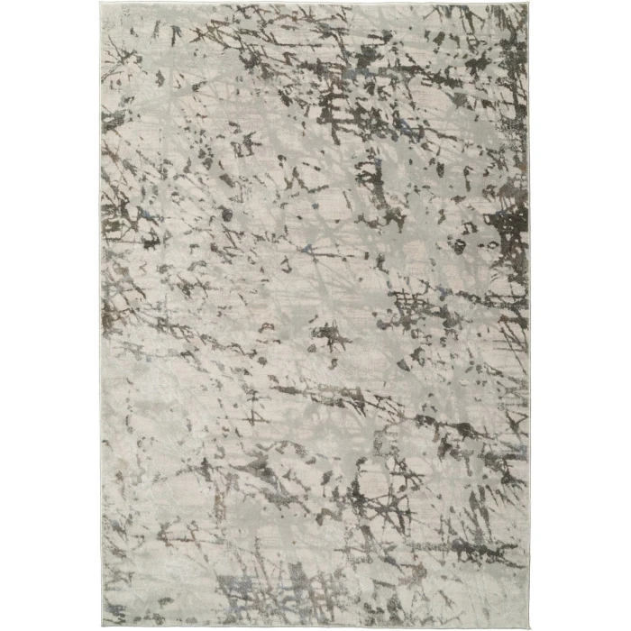 Dynamic Rugs CASTILLA Ivory/Grey 3554 2ft. x 3ft. 11in. Rect. Rug