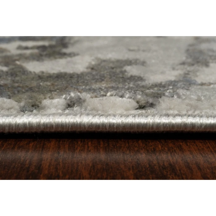 Dynamic Rugs CASTILLA Ivory/Grey 3554 2ft. 2in. x 7ft. 7in. Rect. Rug