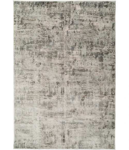 Dynamic Rugs CASTILLA Ivory/Grey 3555 7ft. 10in. x 10ft. 10in. Rect. Rug
