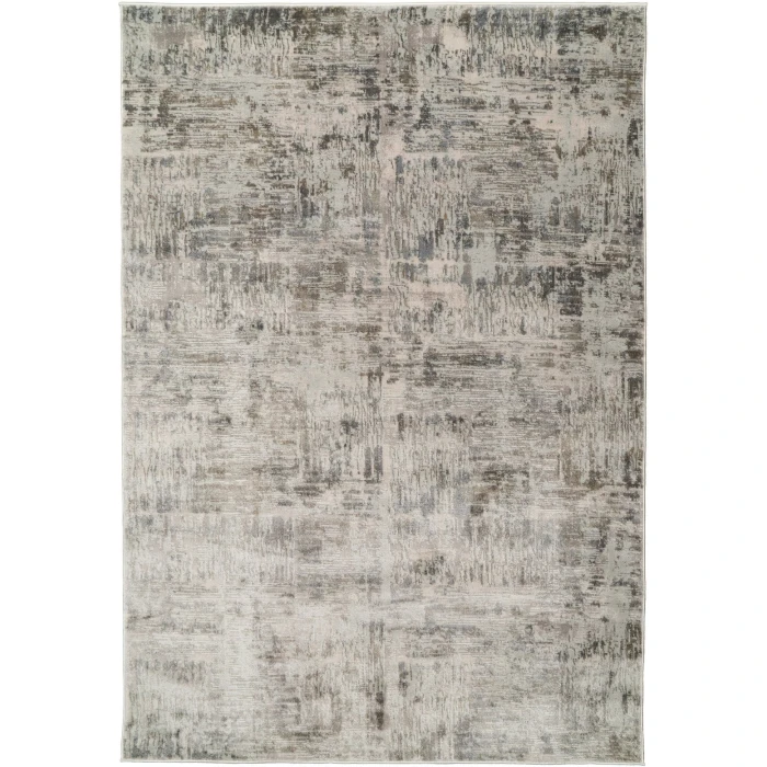 Dynamic Rugs CASTILLA Ivory/Grey 3555 3ft. 11in. x 5ft. 7in. Rect. Rug