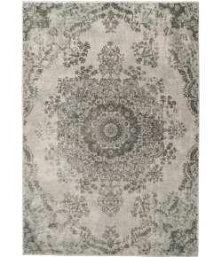 Dynamic Rugs CASTILLA Light Grey 3558 7ft. 10in. x 10ft. 10in. Rect. Rug