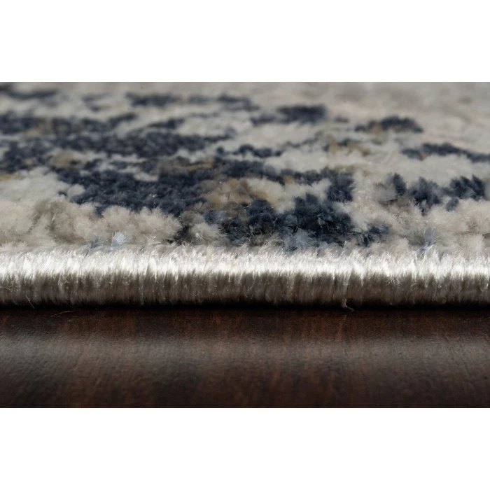 Dynamic Rugs CASTILLA Grey/Blue 3558 2ft. 2in. x 7ft. 7in. Rect. Rug