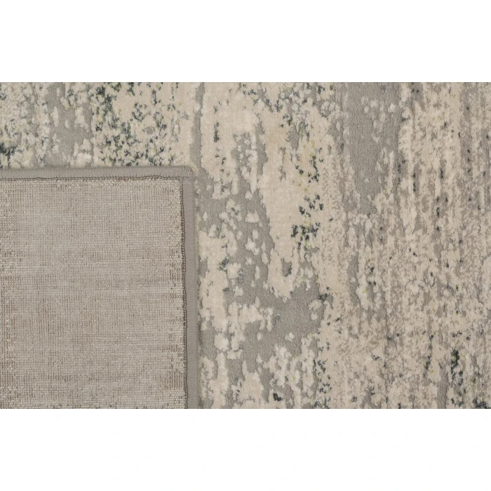 Dynamic Rugs COUTURE Ivory/Grey 52019 7ft. 10in. x 10ft. 10in. Rect. Rug