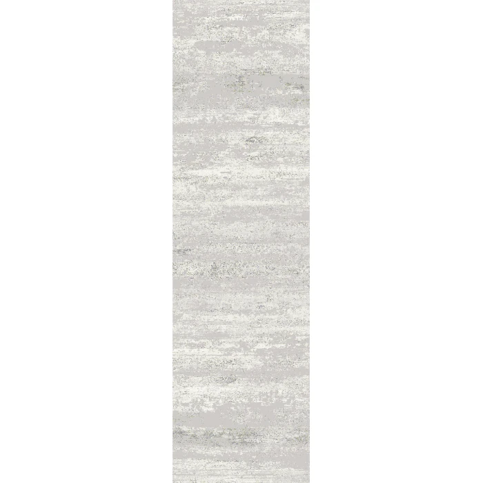 Dynamic Rugs COUTURE Ivory/Grey 52019 2ft. 2in. x 7ft. 7in. Rect. Rug