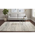 Dynamic Rugs COUTURE Ivory/Grey 52019 7ft. 10in. x 10ft. 10in. Rect. Rug