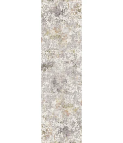 Dynamic Rugs COUTURE Grey/Blue 52023 2ft. 2in. x 7ft. 7in. Rect. Rug