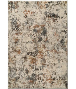Dynamic Rugs COUTURE Ivory/Copper 52023 7ft. 10in. x 10ft. 10in. Rect. Rug