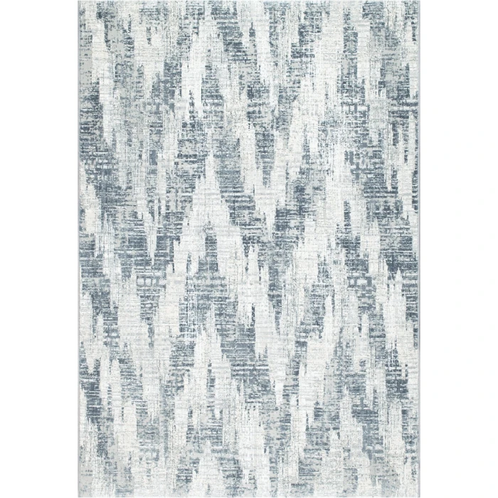 Dynamic Rugs COUTURE Ivory/Blue 52053 2ft. 2in. x 7ft. 7in. Rect. Rug