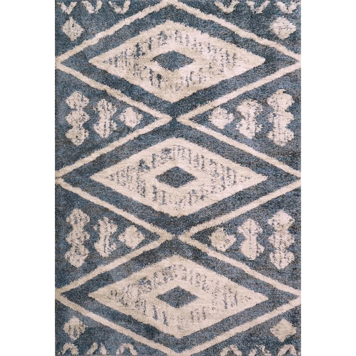 Dynamic Rugs CRUZ Blue/Ivory 7003 2ft. 7in. x 4ft. 11in. Rect. Rug