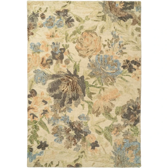 Dynamic Rugs DAISY Ivory/Multi 9080 9ft. x 12ft. Rect. Rug