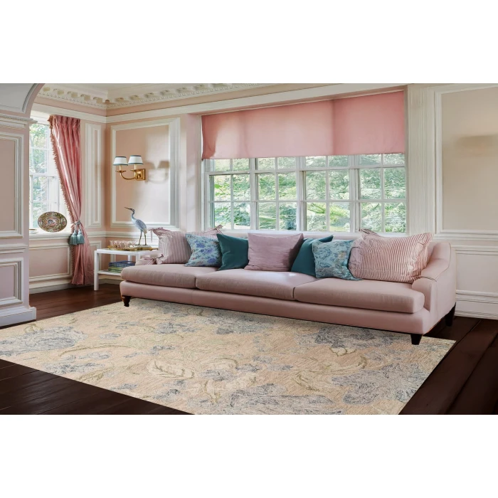 Dynamic Rugs DAISY Beige/Sage/Blue 9096 9ft. x 12ft. Rect. Rug