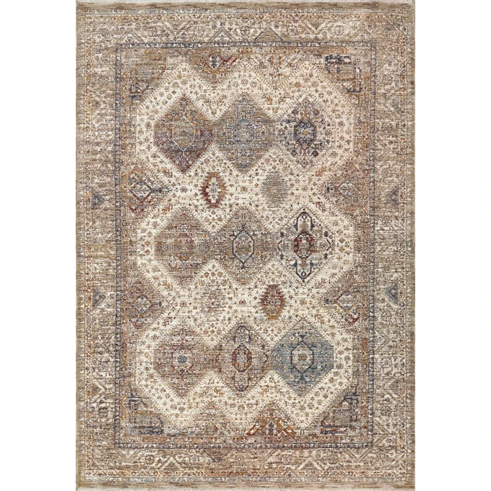 Dynamic Rugs DAKOTA Beige/Multi 6641 9ft. x 12ft. Rect. Rug
