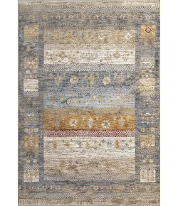 Dynamic Rugs DAKOTA Blue/Multi 6642 7ft. 10in. x 10ft. 10in. Rect. Rug