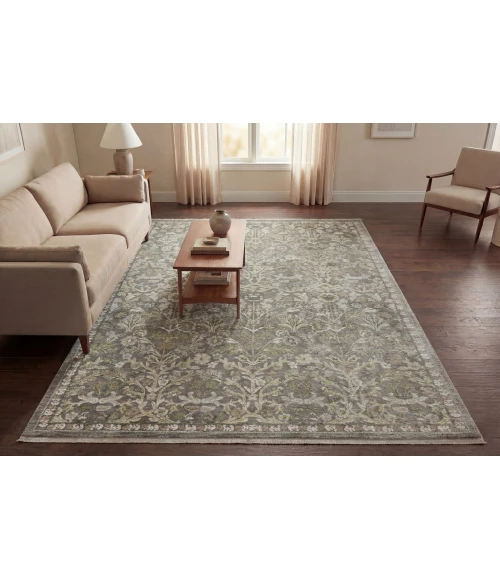 Dynamic Rugs DENALI Brown/Beige/Cream 11622 9ft. x 12ft. 6in. Rect. Rug