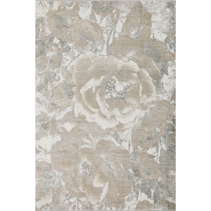 Dynamic Rugs DENALI Cream/Beige/Grey 11631 5ft. 3in. x 7ft. 6in. Rect. Rug