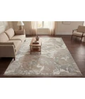 Dynamic Rugs DENALI Cream/Beige/Grey 11631 5ft. 3in. x 7ft. 6in. Rect. Rug