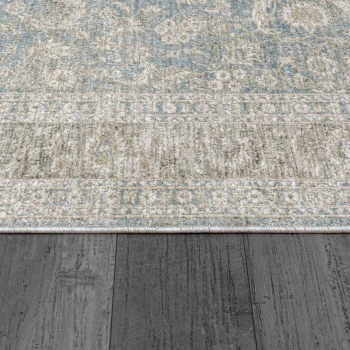 Dynamic Rugs DHARMA Light Blue/Beige 12040 2ft. 7in. x 4ft. 11in. Rect. Rug