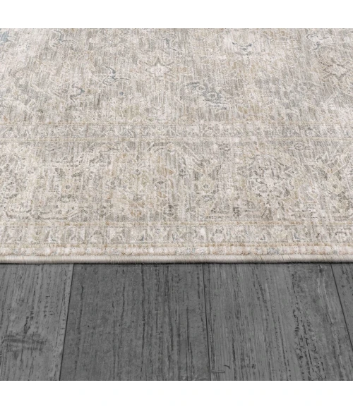 Dynamic Rugs DHARMA Light Beige/Grey 12041 2ft. 2in. x 7ft. Rect. Rug