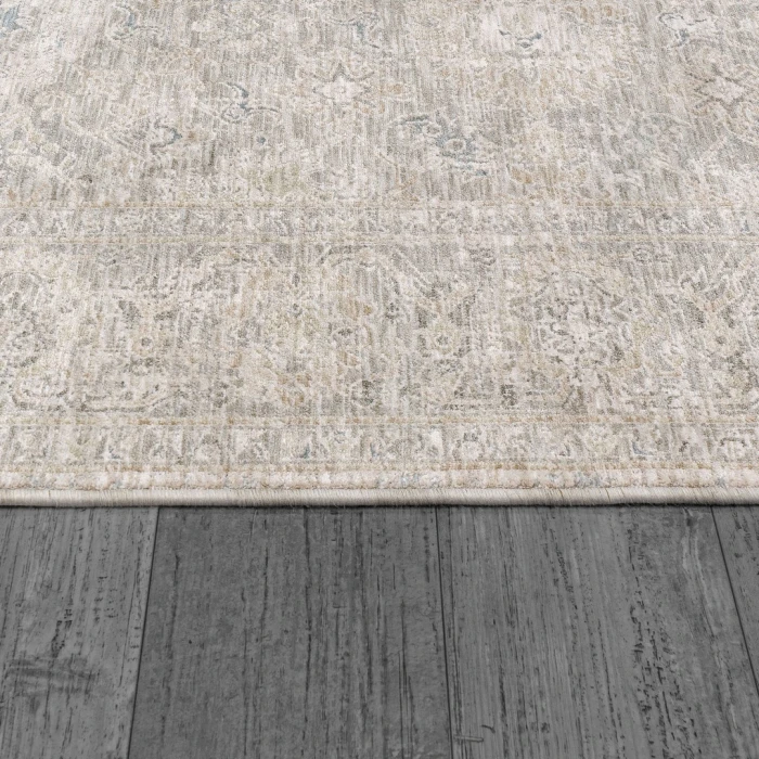 Dynamic Rugs DHARMA Light Beige/Grey 12041 2ft. 2in. x 7ft. Rect. Rug