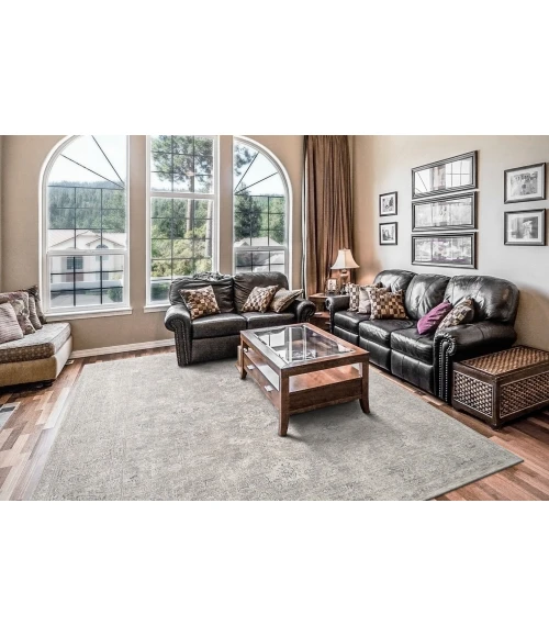 Dynamic Rugs DHARMA Light Beige/Grey 12041 2ft. 2in. x 7ft. Rect. Rug