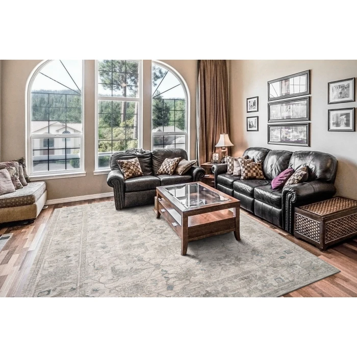 Dynamic Rugs DHARMA Ivory/Beige 12042 7ft. 10in. x 10ft. Rect. Rug