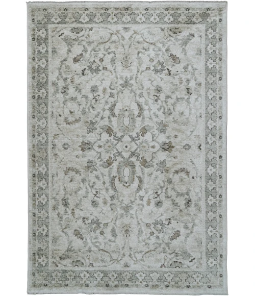 Dynamic Rugs DIAMOND Cream/Sage/Multi 10281 6ft. 7in. x 9ft. 6in. Rect. Rug