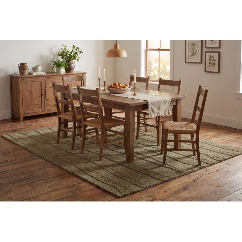 Dynamic Rugs DRIFT Green 18750 6ft. x 9ft. Rect. Rug