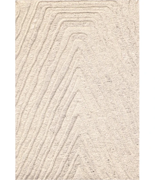 Dynamic Rugs DRIFT Cream 18751 9ft. x 12ft. Rect. Rug
