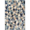 Dynamic Rugs ECLIPSE Blue/Multi 63263 2ft. x 3ft. 11in. Rect. Rug