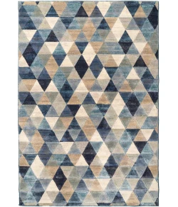 Dynamic Rugs ECLIPSE Blue/Multi 63263 2ft. x 3ft. 11in. Rect. Rug