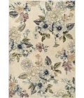Dynamic Rugs ECLIPSE Cream/Blue 63322 7ft. 10in. x 10ft. 10in. Rect. Rug