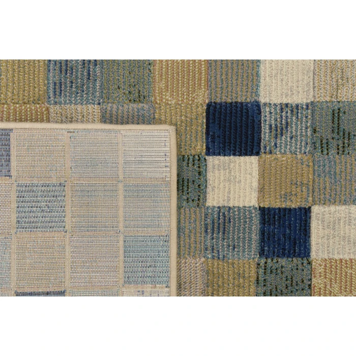 Dynamic Rugs ECLIPSE Multi/Blue 63339 5ft. 3in. x 7ft. 7in. Rect. Rug