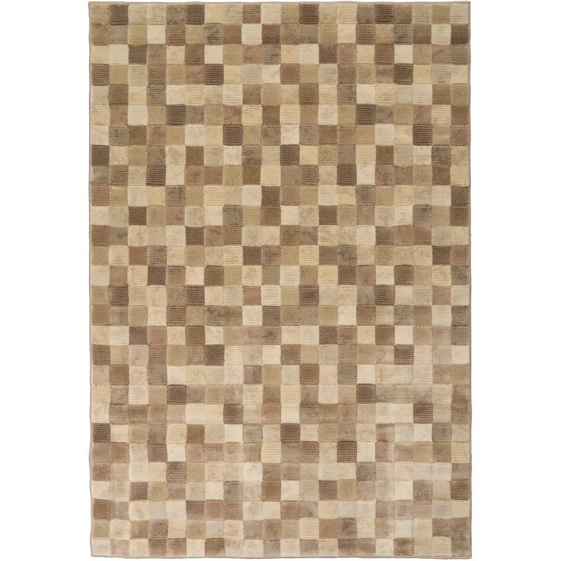 Dynamic Rugs ECLIPSE Beige 63339 6ft. 7in. x 9ft. 6in. Rect. Rug
